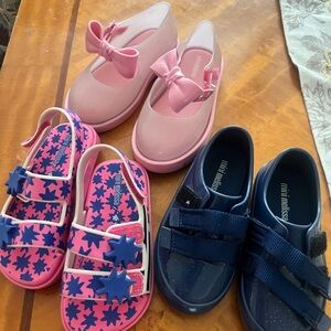 Mini Melissa Kids Shoes - Pink and Blue